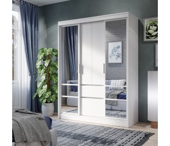 Шкаф-купе "Симпл" ШКК-06 1.6 м.Белый (BTS)